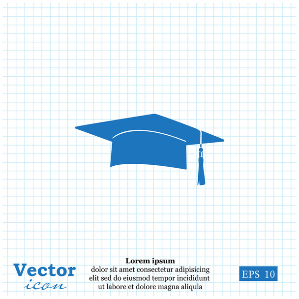 student, graduation icon - Vector, Image