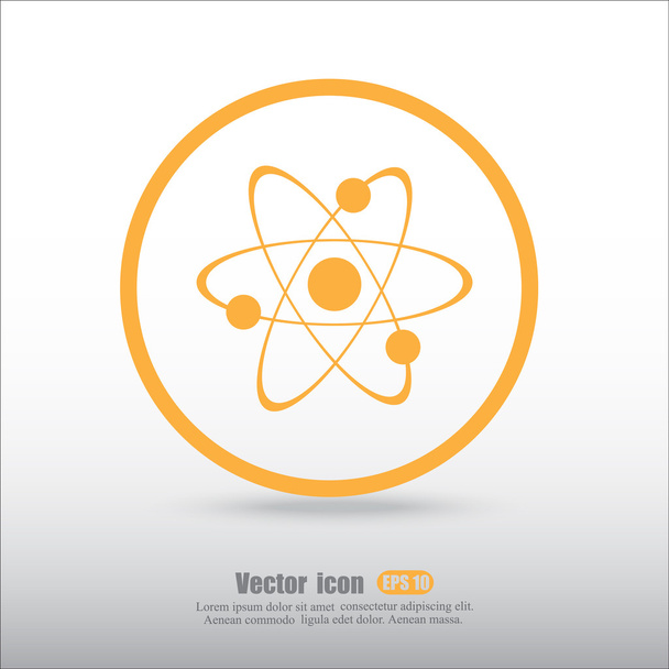 molecules graph icon - Vector, Image