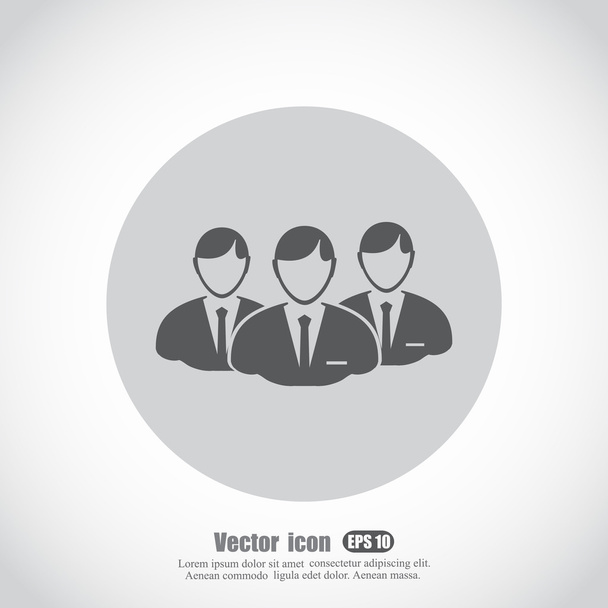 icône de l'équipe d'affaires
 - Vecteur, image