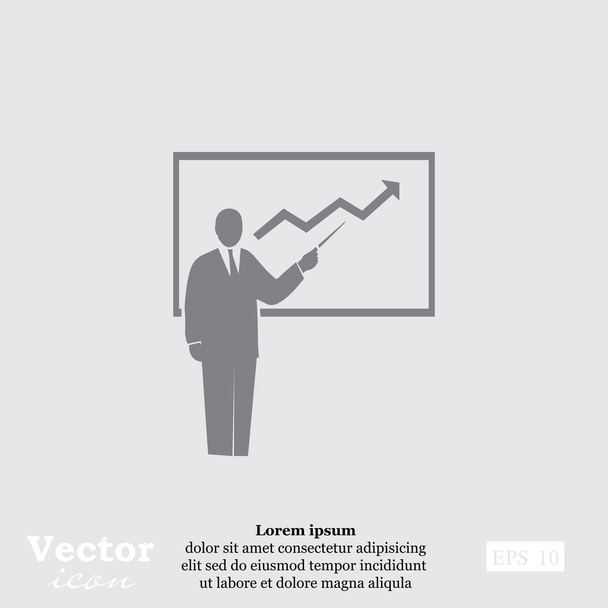бізнес ікони презентації
 - Вектор, зображення