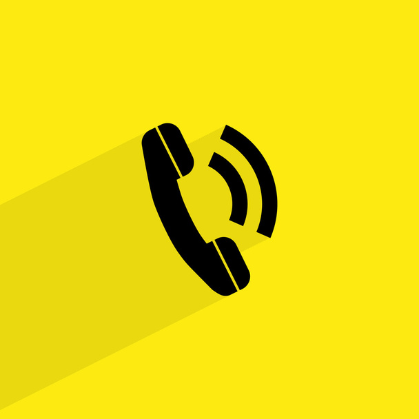Icono de llamada telefónica
 - Vector, imagen