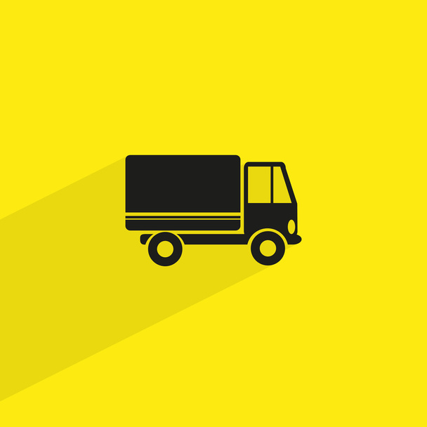 icona camion di consegna - Vettoriali, immagini