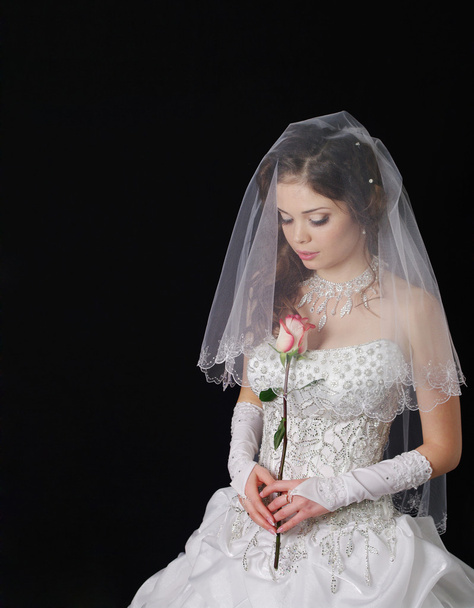 Young bride - Fotoğraf, Görsel