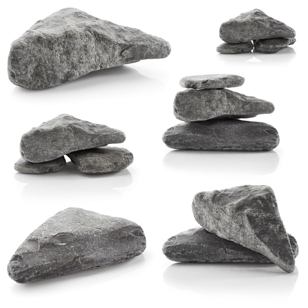 Набір сірих каменів
 - Фото, зображення