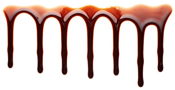 Chocolate líquido fluido
 - Foto, Imagen