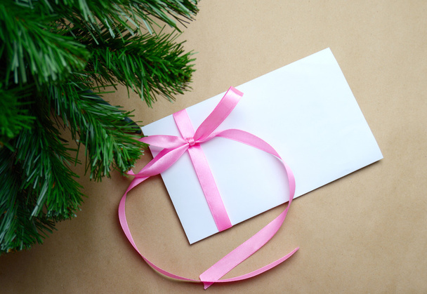letter under the Christmas tree - Valokuva, kuva