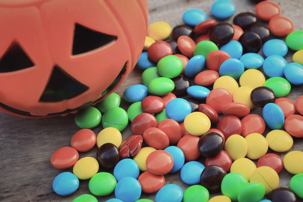 čokoláda cukroví halloween den - Fotografie, Obrázek