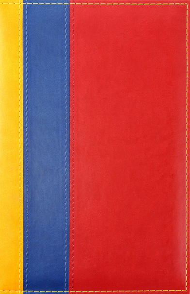 Colorful leather stripes - Photo, Image