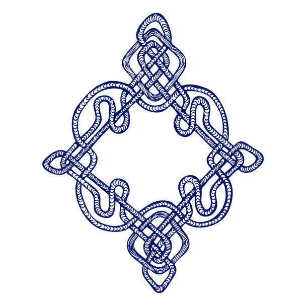Infinite Knot Ink Drawing - Vector, Image