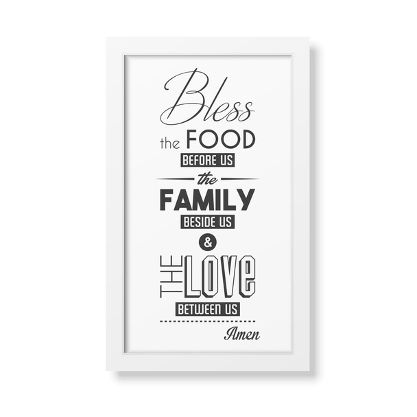 Quote typographical Background in the realistic square white frame - Vecteur, image