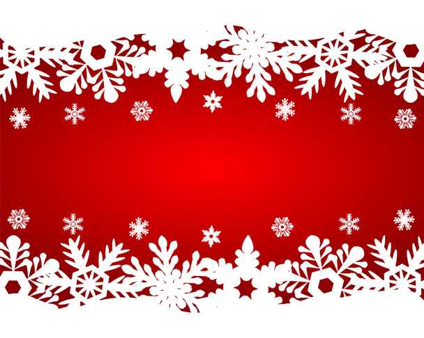 Navidad fondo rojo
 - Vector, imagen
