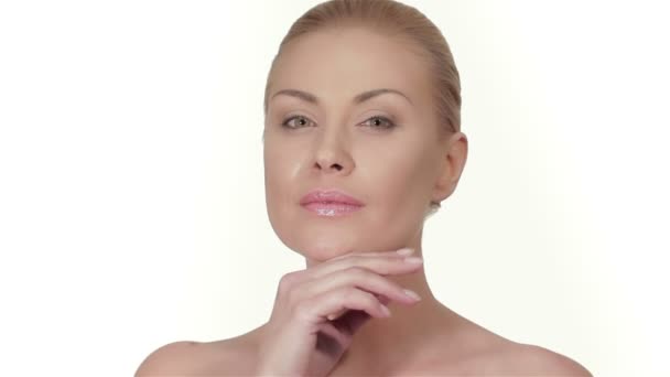 Αίσθηση ευεξίας και φροντίδας δέρματος - Πλάνα, βίντεο