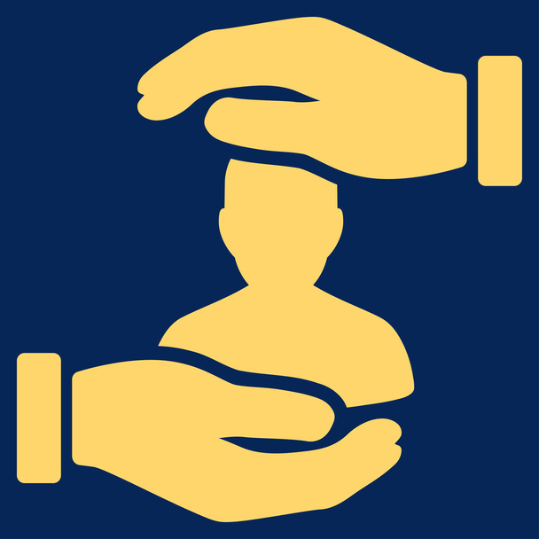 Patient Insurance Icon - Vector, afbeelding