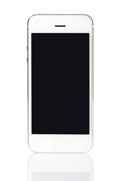 White SmartPhone Isolated - Zdjęcie, obraz