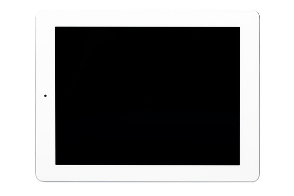 White Tablet Pc Isolated - Valokuva, kuva