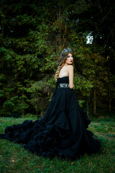 Beautiful woman in gorgeous dress - Foto, Bild