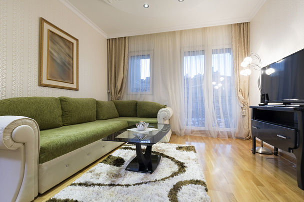 Elegant living room interior - Foto, afbeelding