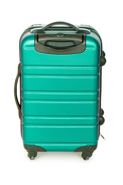 Luggage concept with case on the white - Fotoğraf, Görsel