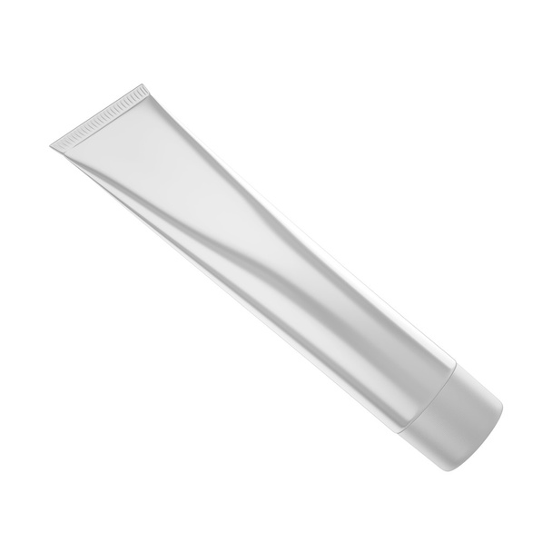 Tubo de pasta de dientes para el paquete cosmético Mock up
 - Foto, Imagen