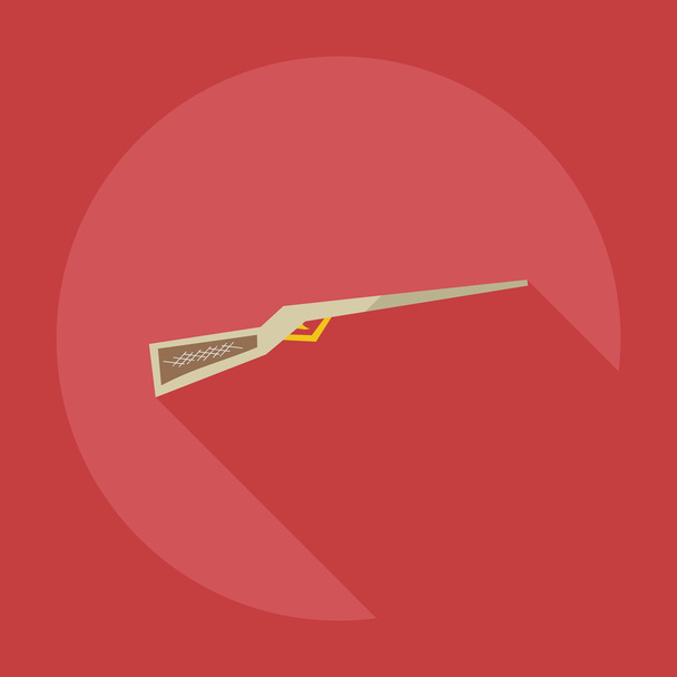 Flat modern design with shadow icons sword - Vecteur, image