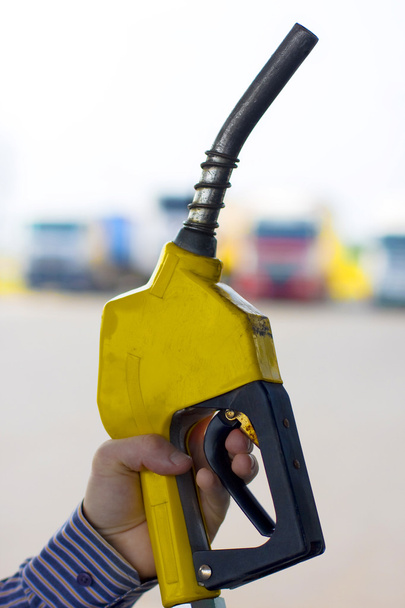 Detail of a fuel pump - Photo, Image