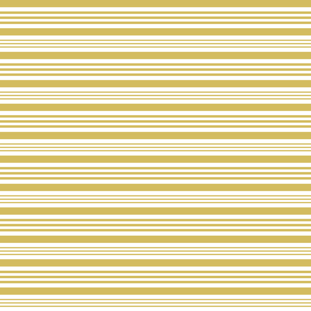 Gouden en witte strepen in verschillende breedten - Vector, afbeelding