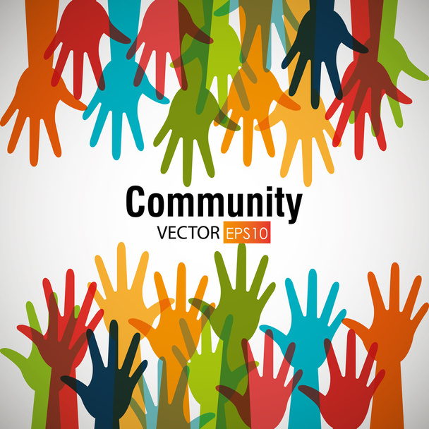 Community and people graphic - Vector, Image