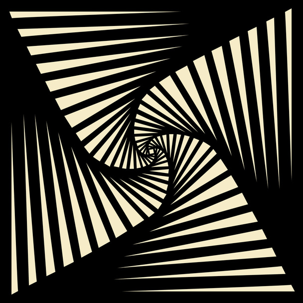 Warmgewalste gestreept patroon - Vector, afbeelding