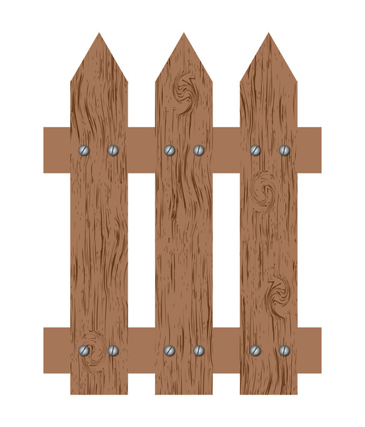 Vettore di recinzione in legno
 - Vettoriali, immagini