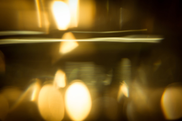 lumière dorée abstraite scintillant pour la célébration festive
 - Photo, image