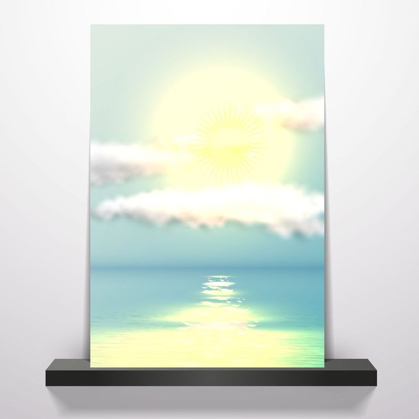 Photo-realistic Natural background - Vector, Image