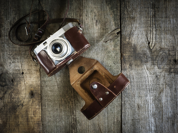 antique photo camera - Φωτογραφία, εικόνα