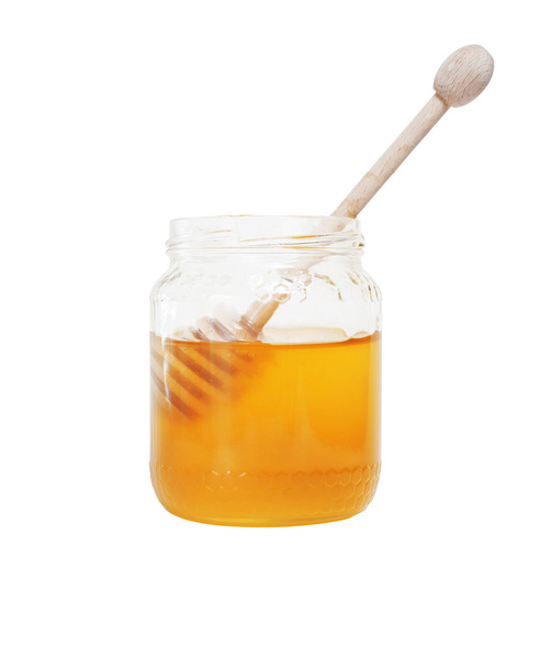 Jar of honey - Foto, afbeelding