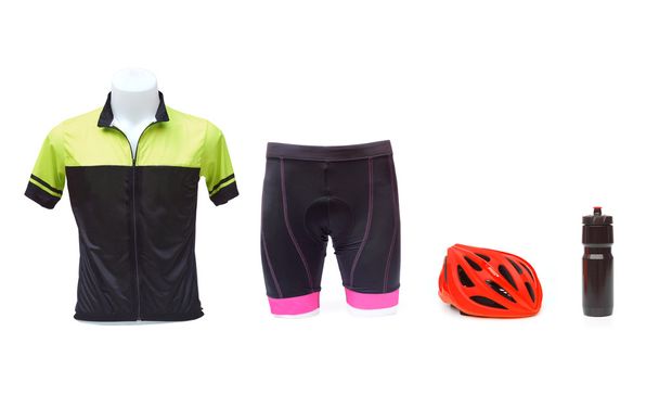 Fahrradbekleidung für den Radsport - Foto, Bild