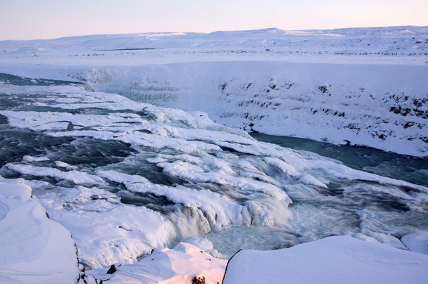 Gullfoss σε Ισλανδία - Φωτογραφία, εικόνα