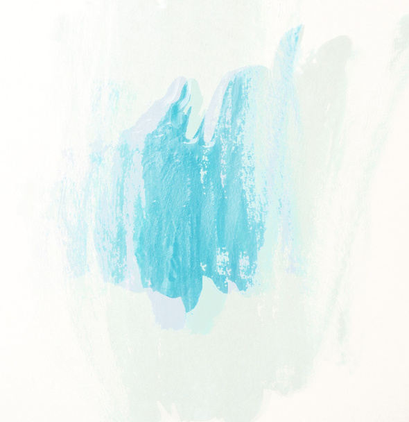 Pintura de arte azul sobre fundo azul
 - Foto, Imagem