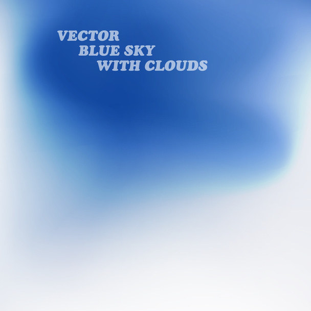 mraky na modré obloze - Vektor, obrázek