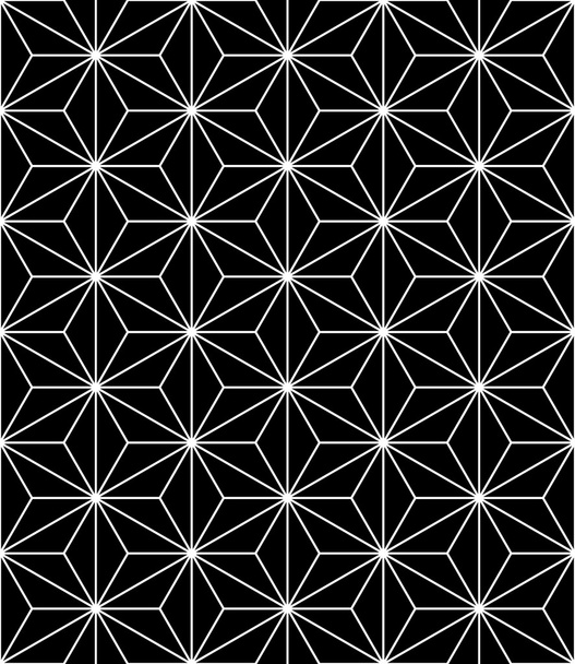 Vector moderno patrón de geometría sagrada sin costuras, fondo geométrico abstracto en blanco y negro, impresión de moda, textura retro monocromática, diseño de moda hipster
 - Vector, imagen