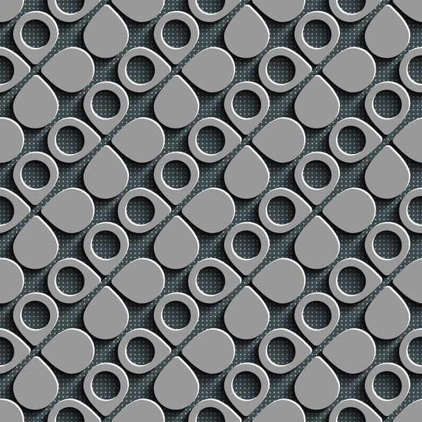 Seamless Ring Wallpaper - Vector, afbeelding