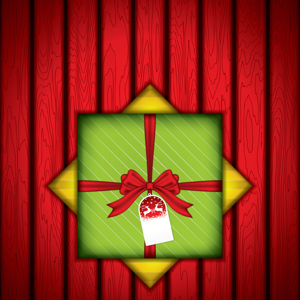 Gift box background - Вектор, зображення