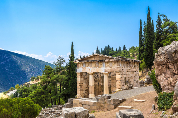 Athenian treasury in Delphi - Zdjęcie, obraz