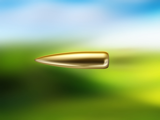 Золотая пуля в полете
 - Фото, изображение