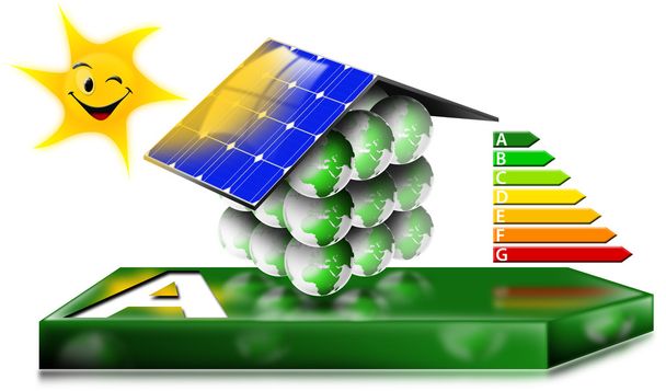 концепція енергозбереження будинку
 - Фото, зображення