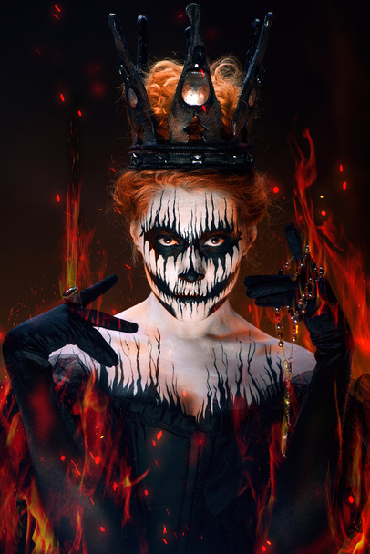 scary halloween female - Fotografie, Obrázek