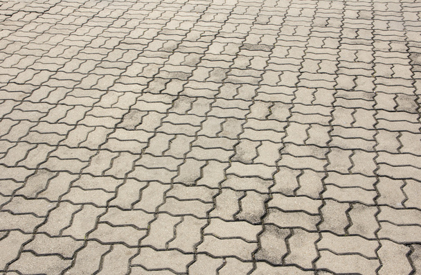 pavimentazione piastrelle a motivi geometrici, cemento mattone pavimento di sfondo
 - Foto, immagini