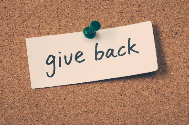 give back note - Foto, Imagen