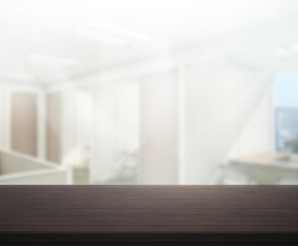 Table Top And Blur Office Background - Foto, immagini
