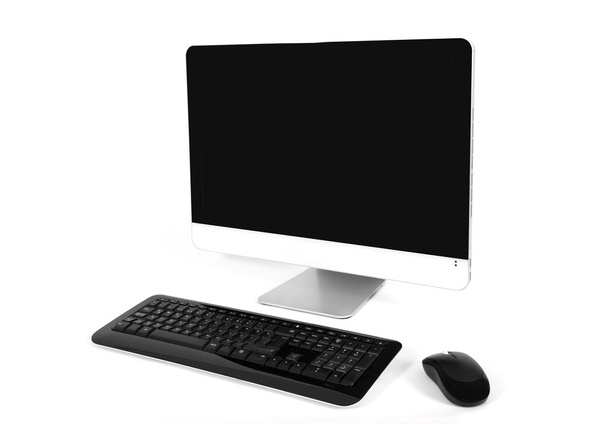 ordenadores, monitores, escritorio, teclado, ratón, ventilador, accesorios
 - Foto, Imagen