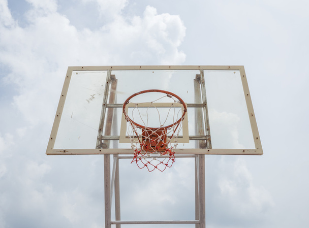 basketball hoop stand - Fotoğraf, Görsel