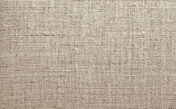Natural linen texture, can use background - Foto, Imagen